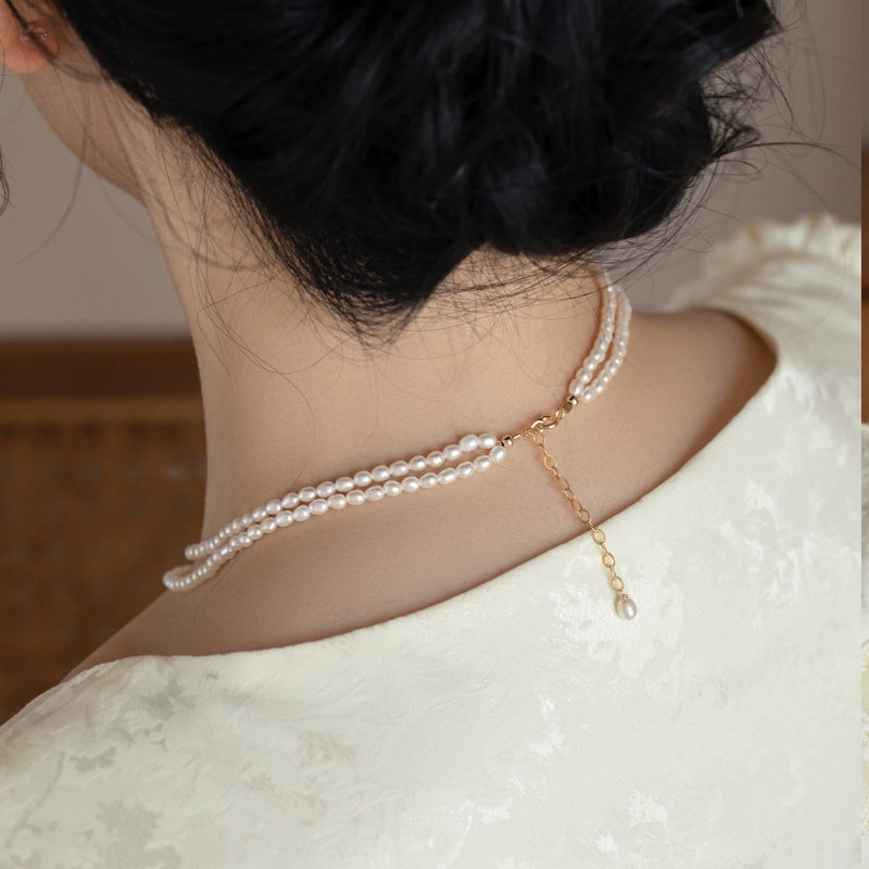 Double-layer Pearl Women - Image 3