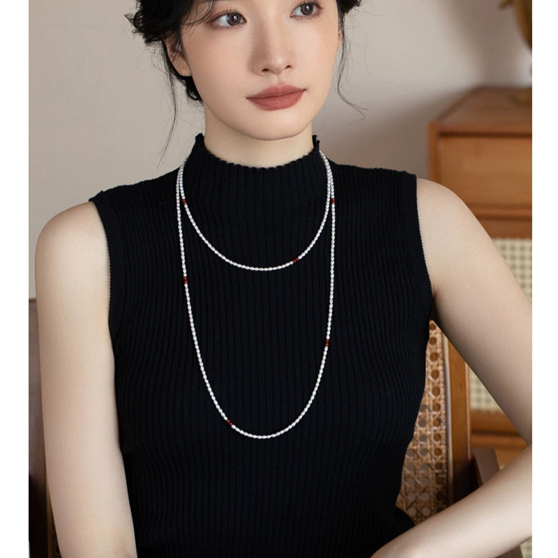 Natural Freshwater Pearl Necklace - Image 6