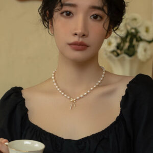 Pearl Necklace Women's High-end Chain Women's New 2022 Models